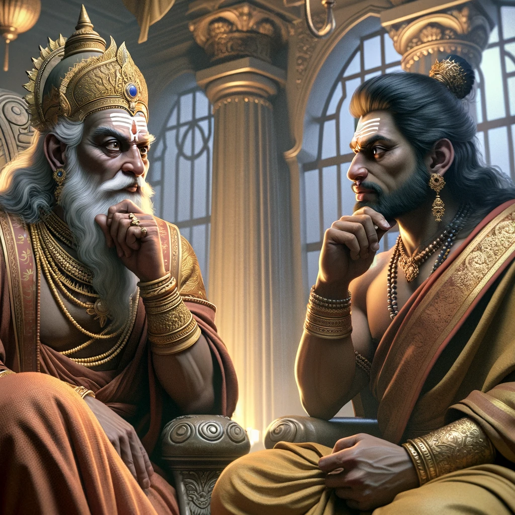 A Conversation between Dasharatha and Sumantra